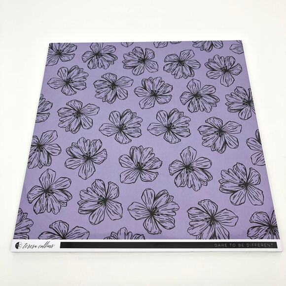 Teresa Collins Scrapbook Paper Pads 12x12 Lot 4 Scrapbooking Clear Acetate - Picture 5 of 9